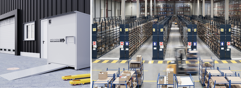 Rexel revolutioniert die Lieferung von Elektromaterial mit vernetzten Boks-Paketboxen, die bei seinen Kunden installiert werden
