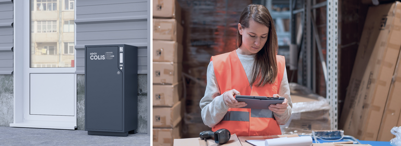 Ein E-Händler revolutioniert den Wareneingang und die Versandplanung mit den vernetzten Boks-Paketboxen