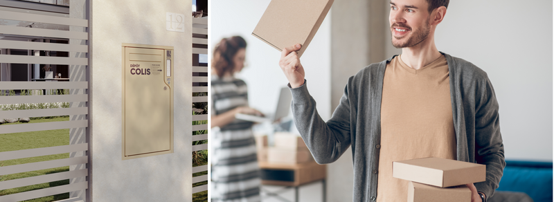 Revolutionieren sie den empfang von paketen zu hause für privatpersonen mit den vernetzten paketkästen von Boks