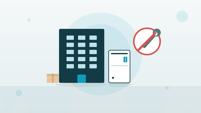 Renovation: How to install a smart parcel box in a building with zero construction work?