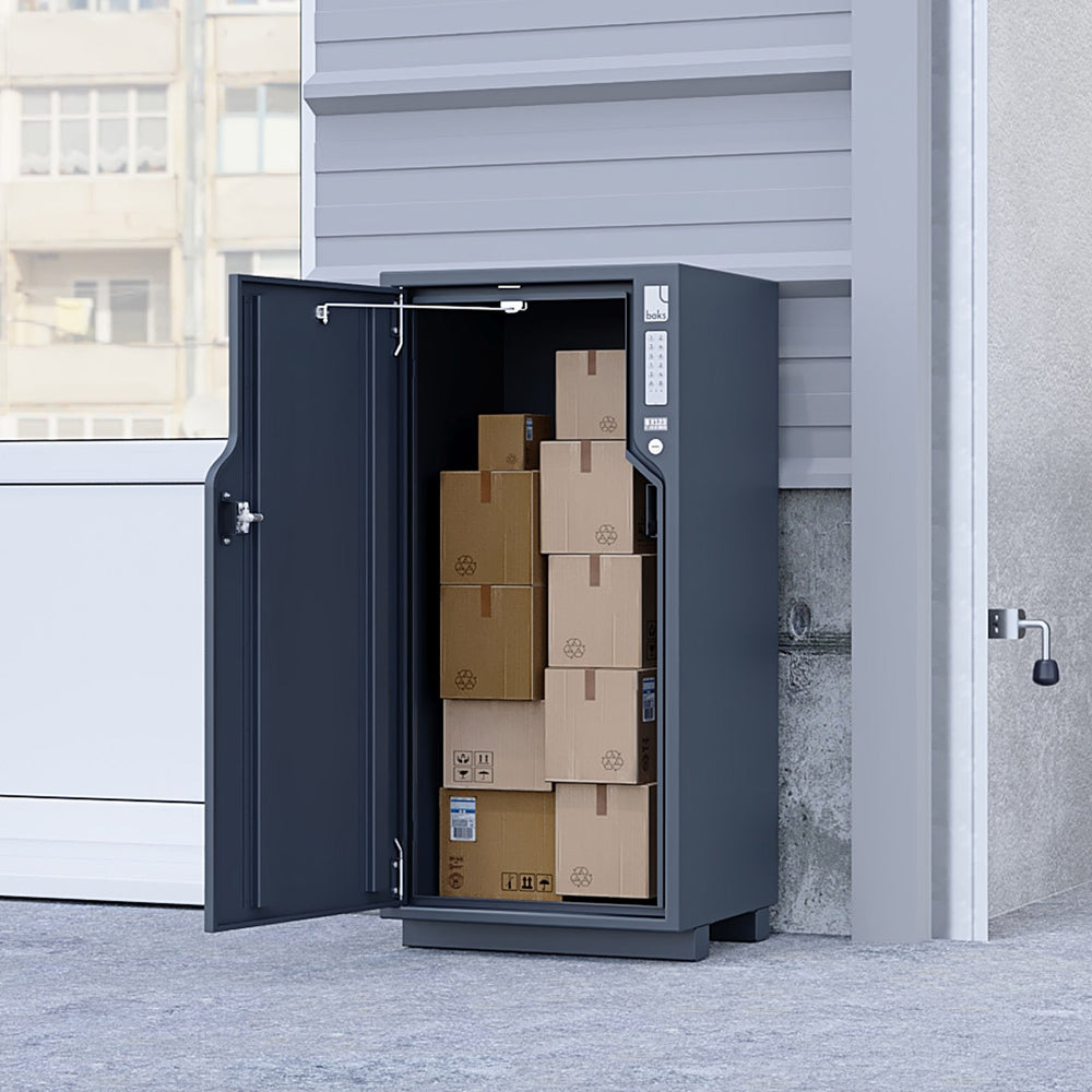 Photo boksPRO RAL7016 - taille M - ouverte